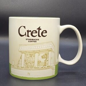 Starbucks Crete Greece City Mug Global Icon Travel Souvenir Coffee Cup‎